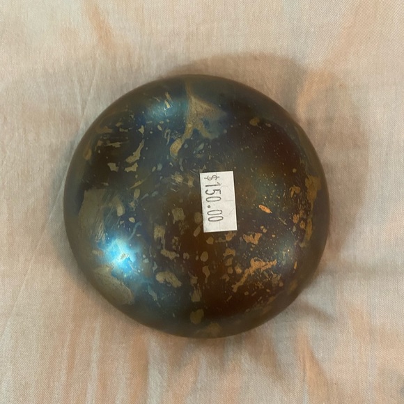 Rainbow Bismuth Crystal Bowl - Picture 3 of 7